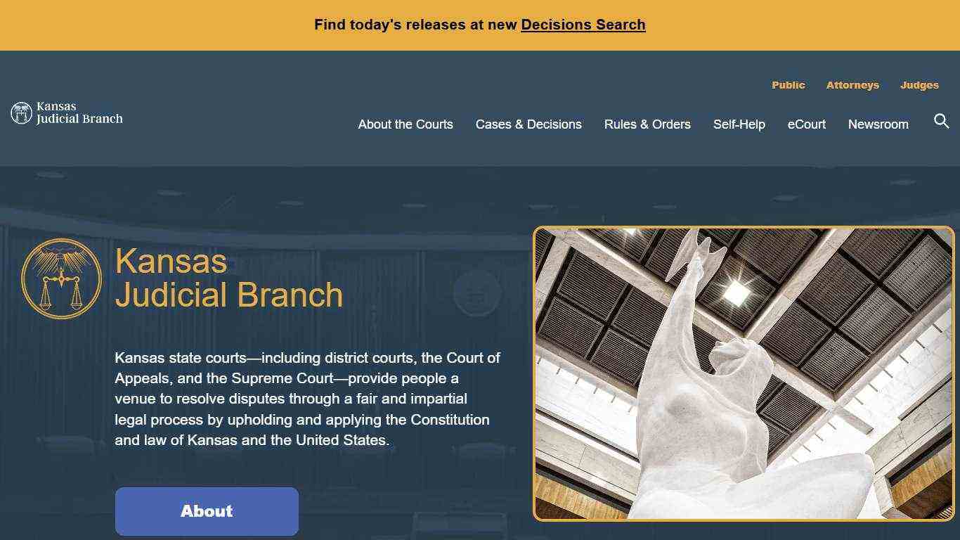 Kansas Judicial Center - KS Courts